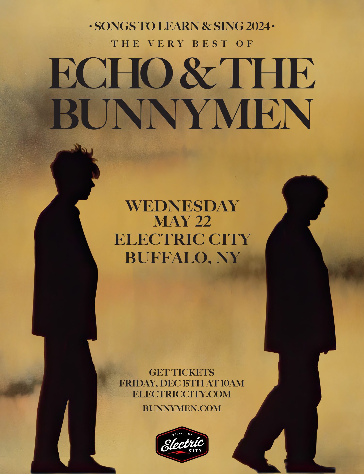 Echo & The Bunnymen Buffalo Electric City Echo &The Bunnymen