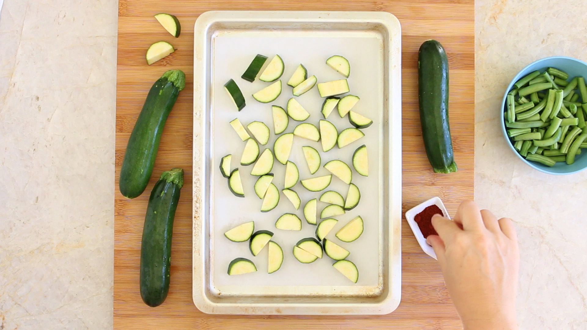 Roasted Zucchini with Paprika Baby Puree’ +4M Buona Pappa