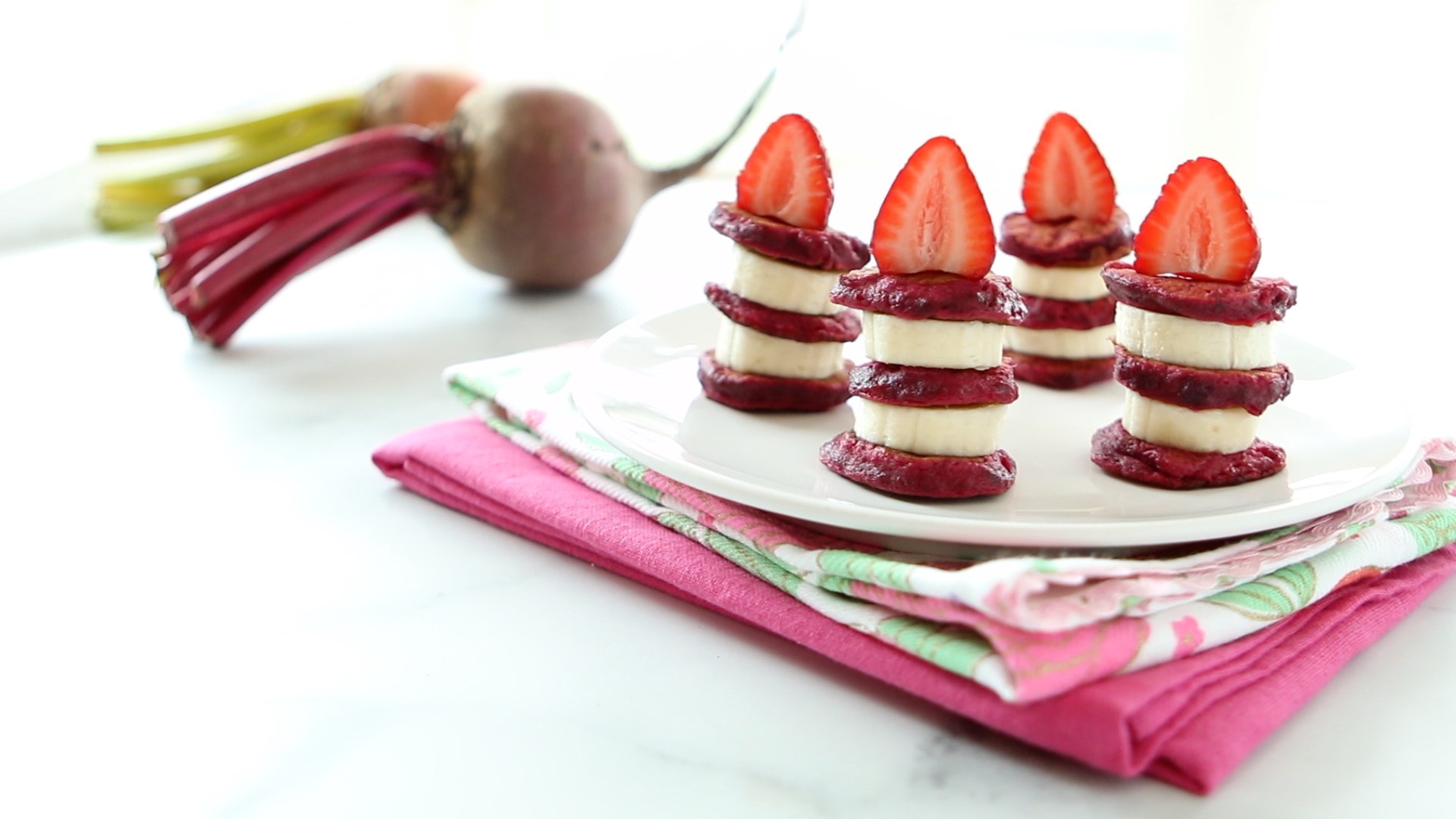 Fun Beet Pancakes Dairy Free, Iron Boosting Buona Pappa