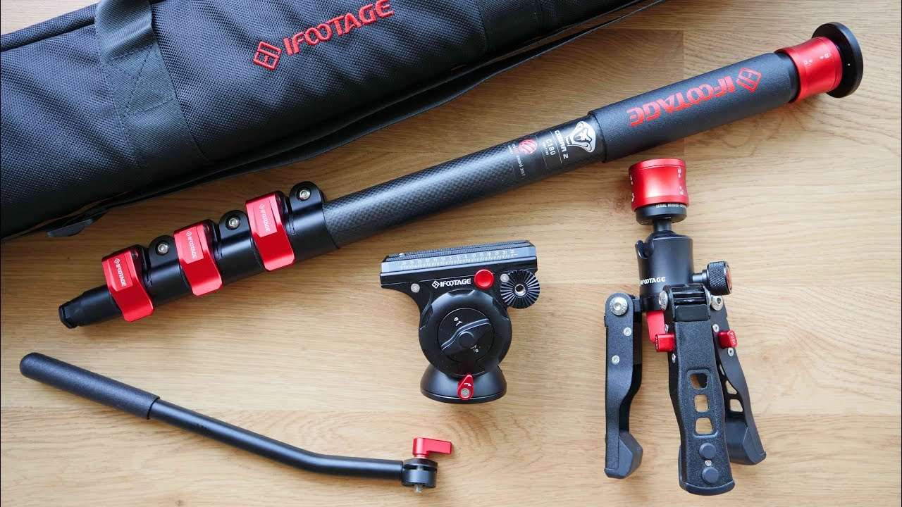 Prodotti iFootage Cobra 2 Three Stage Carbon Fiber Monopod With
