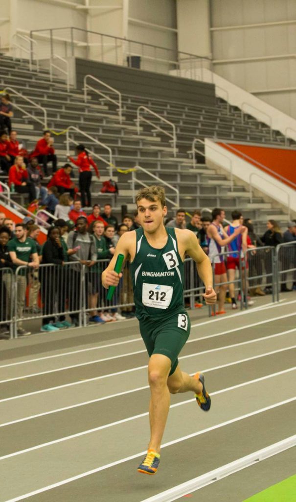 Binghamton track and field competes at Cornell Upstate Challenge Pipe
