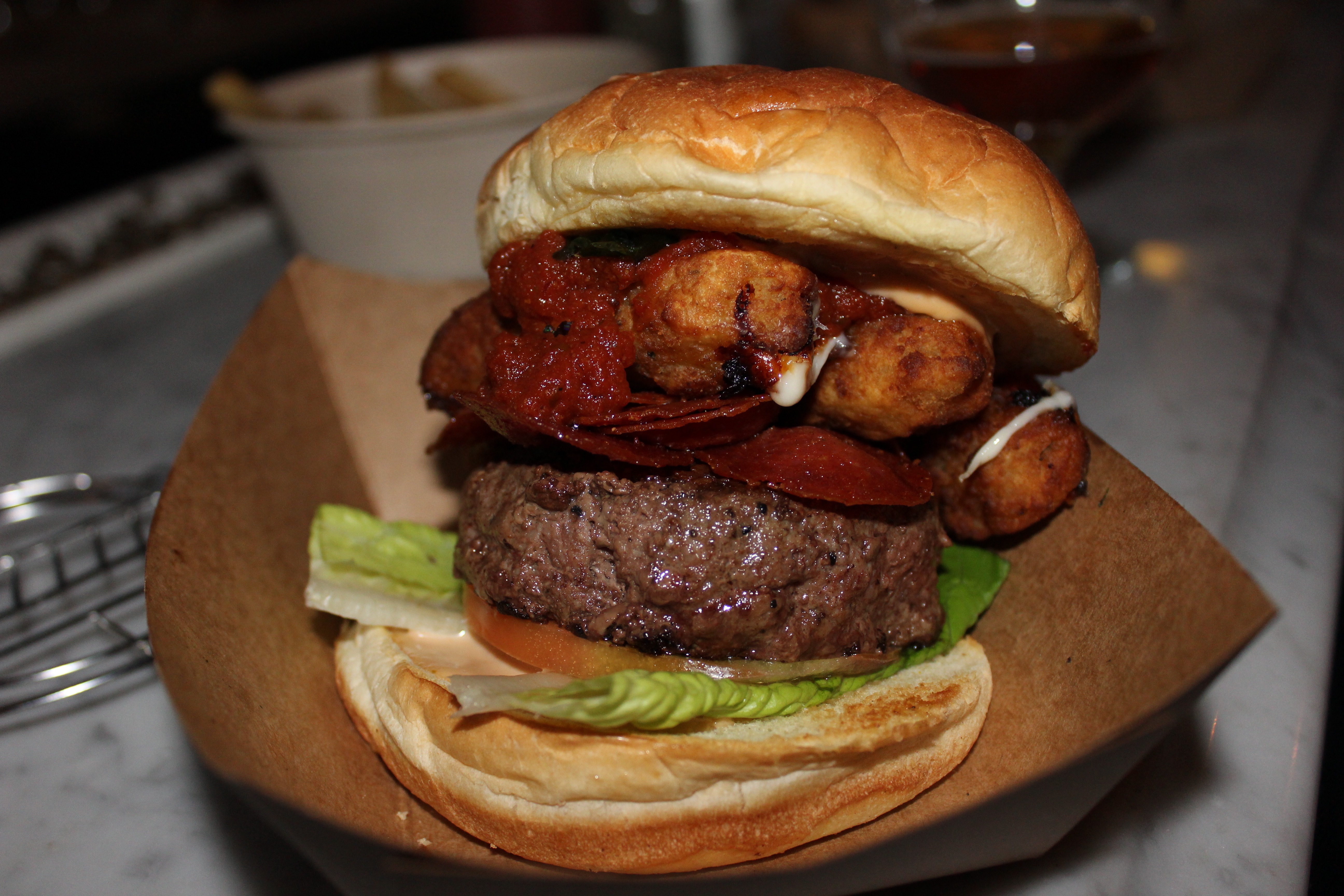 Clinton Hall Burger Weekly