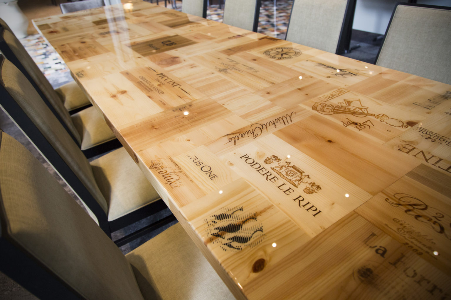 Bespoke Wine Box Furniture Burke Millwork