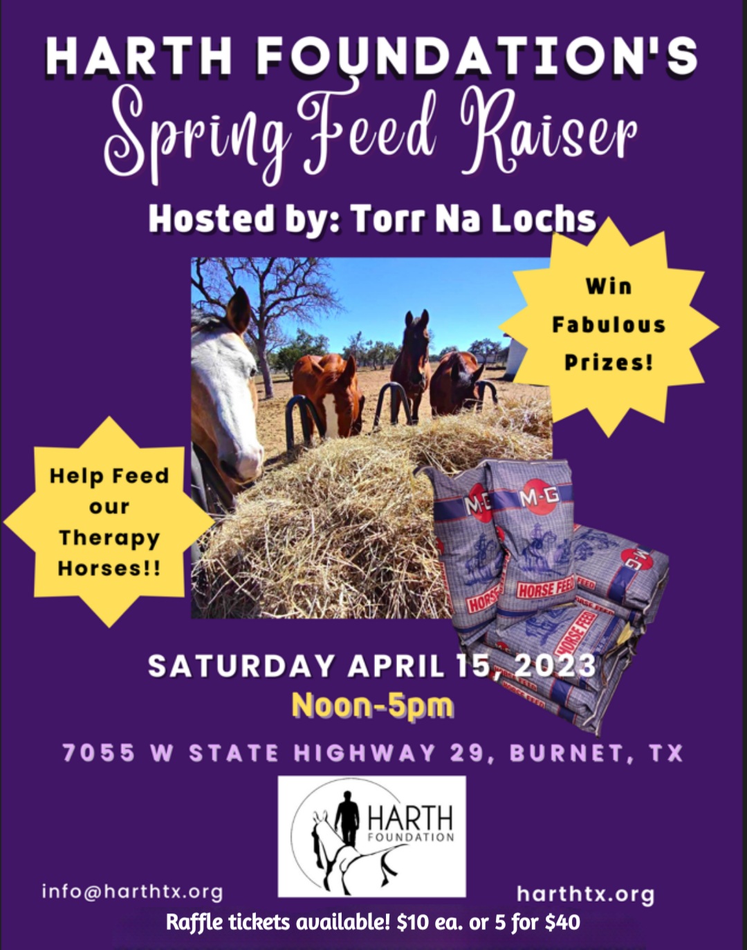 HARTH Foundation's Annual Feed Raiser Chamber of Commerce