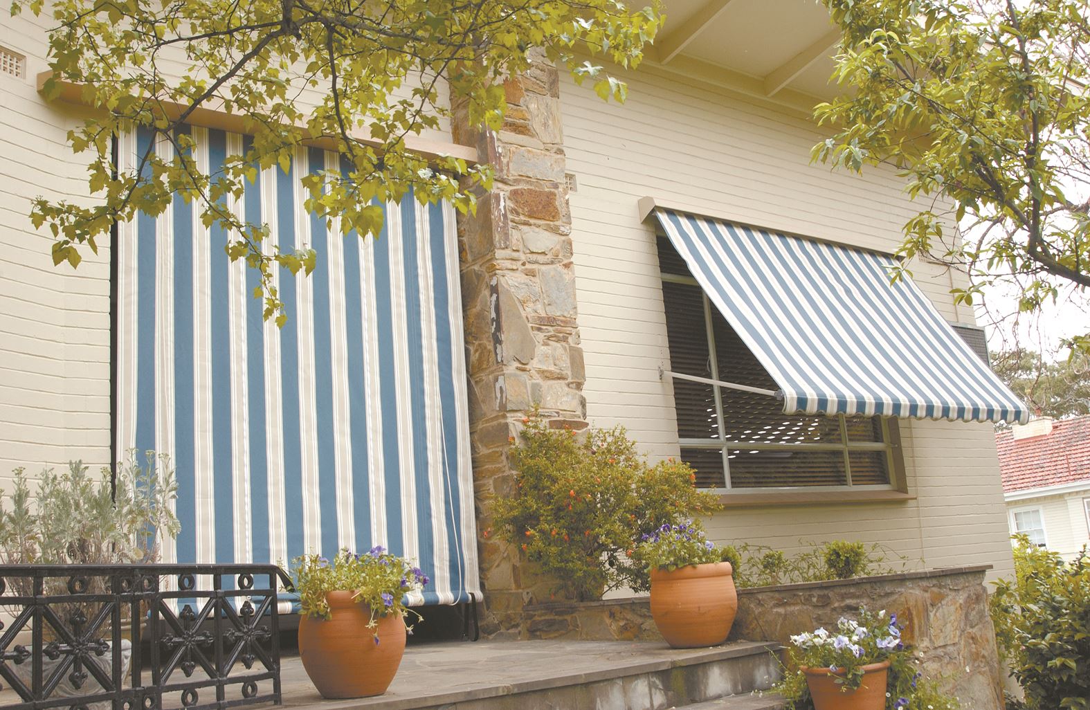 Awnings Adelaide Pivot Arm Awnings Burns for Blinds