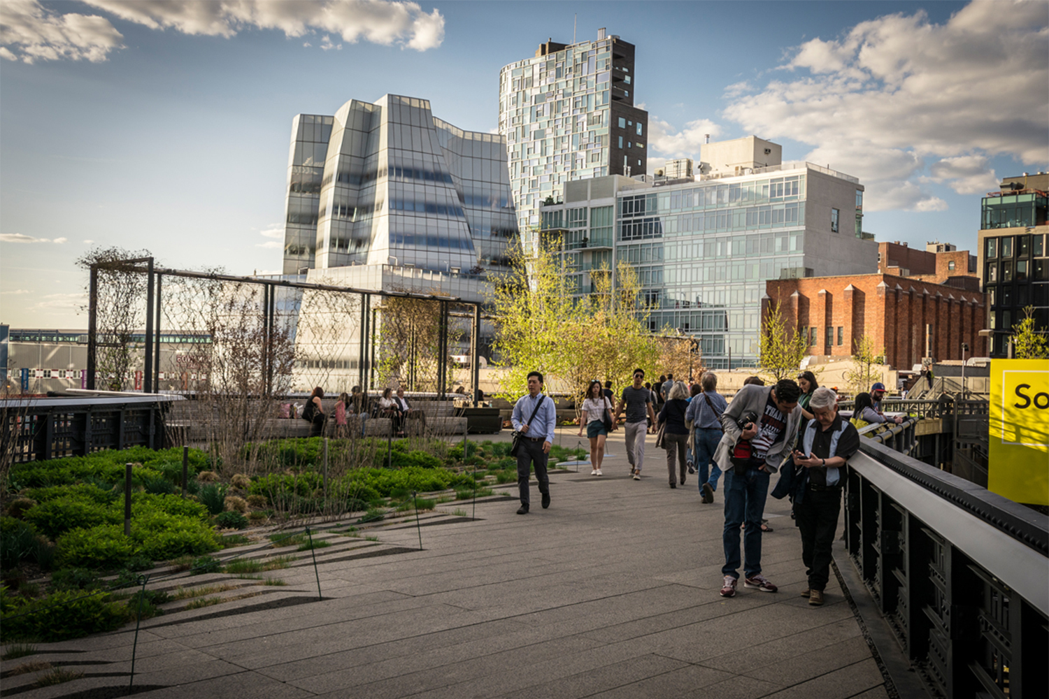 The High Line, a public park in Manhattan Buro Happold