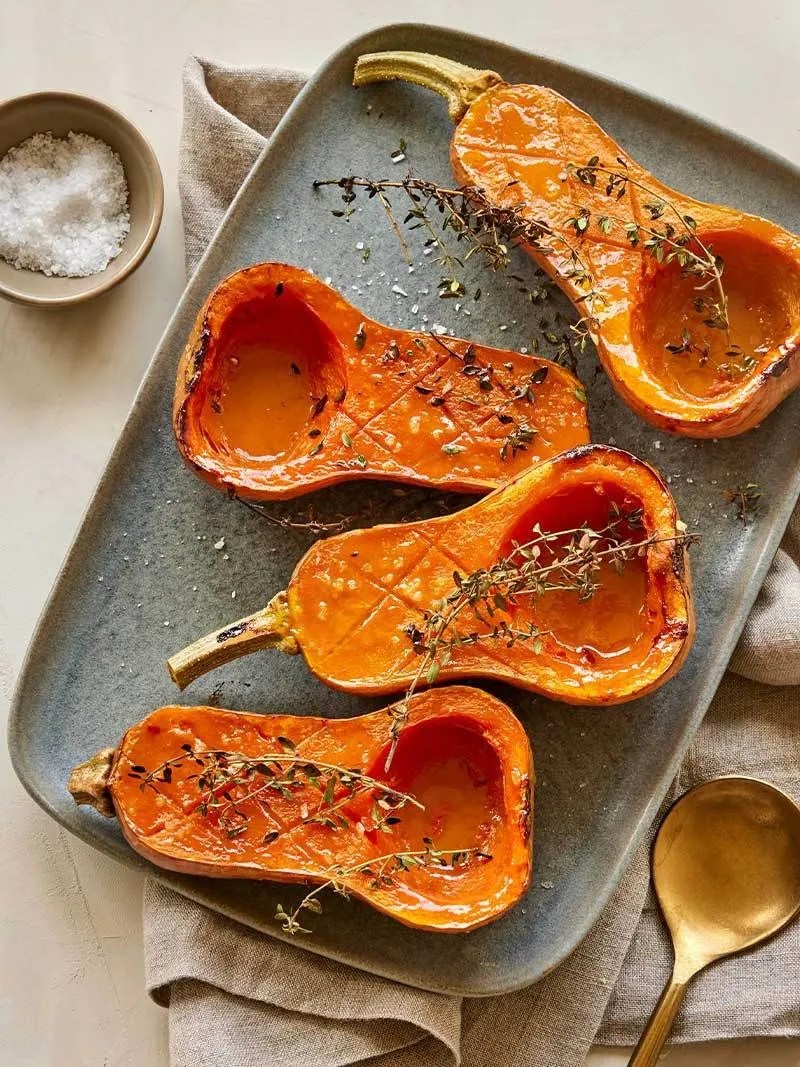 Roasted "Butter Baby" Squash Recipe Burpee