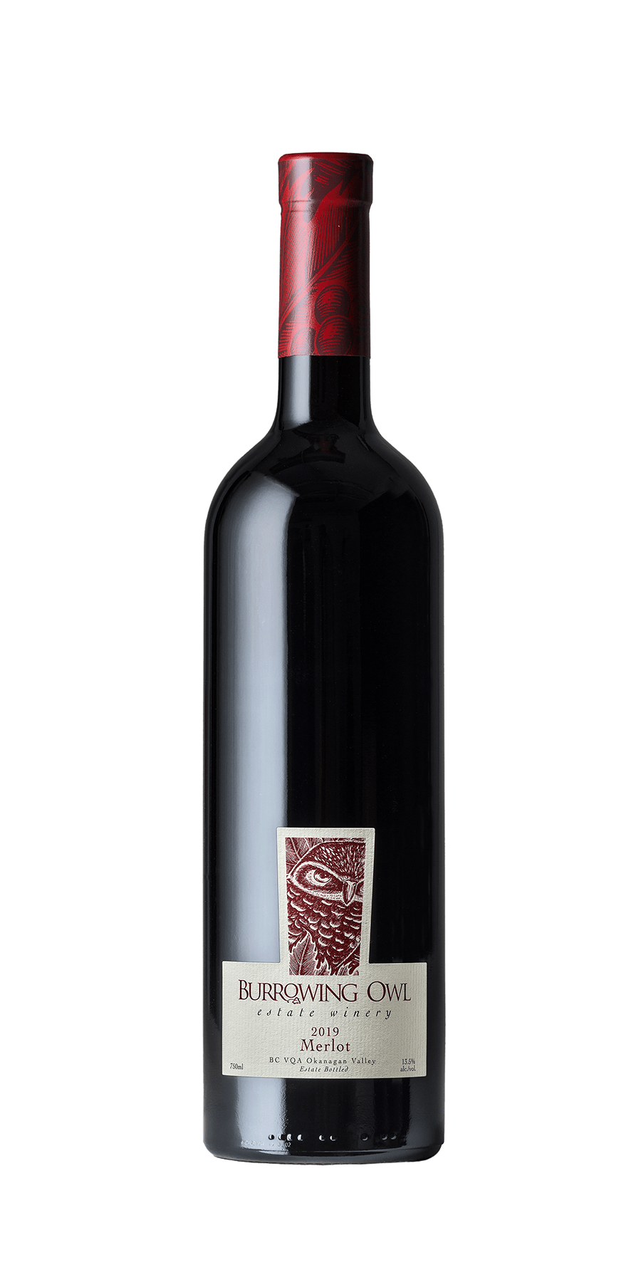 Merlot Burrowing Owl Estate Winery