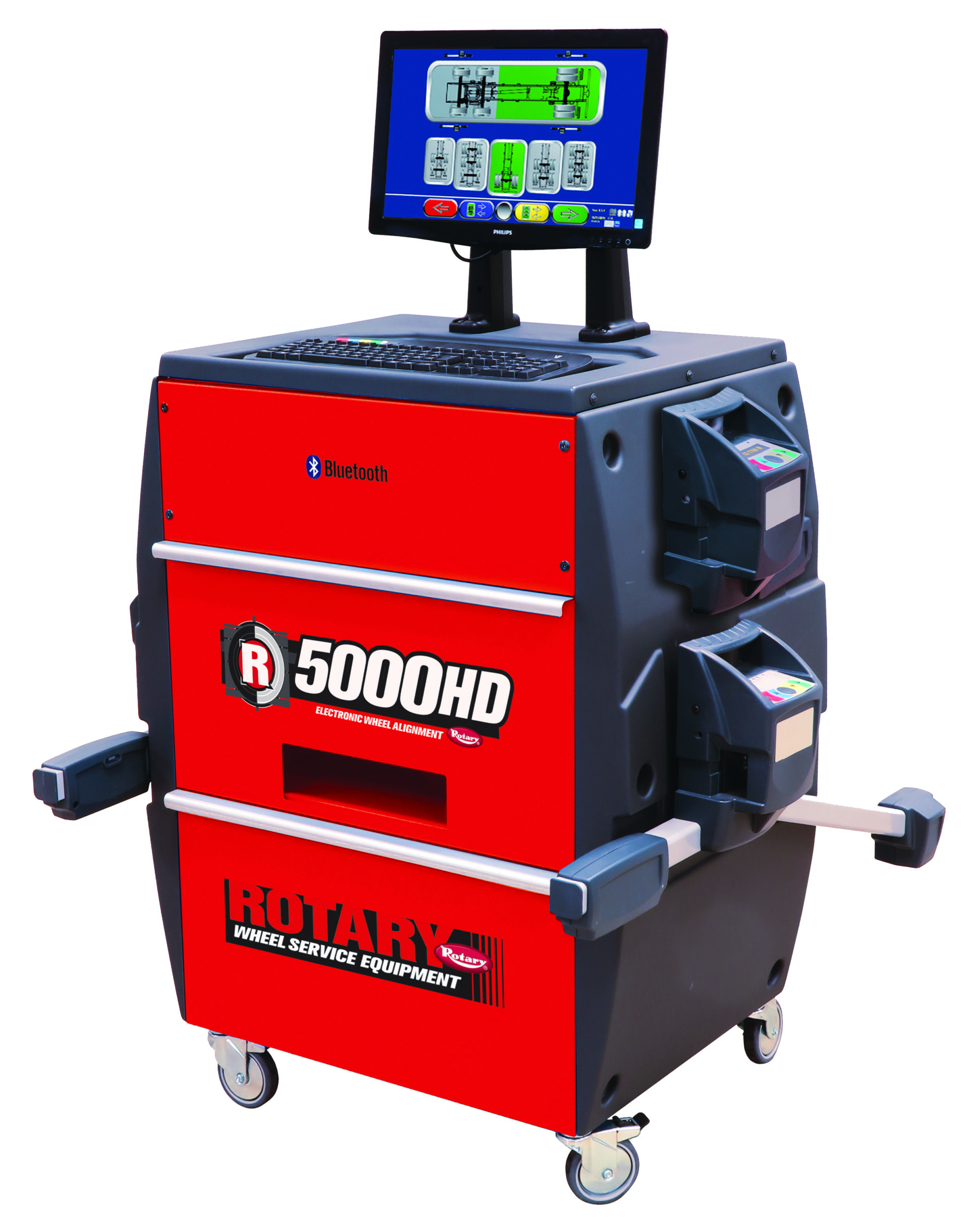 R5000HD Heavy Duty Commercial Wheel Alignment System Burson