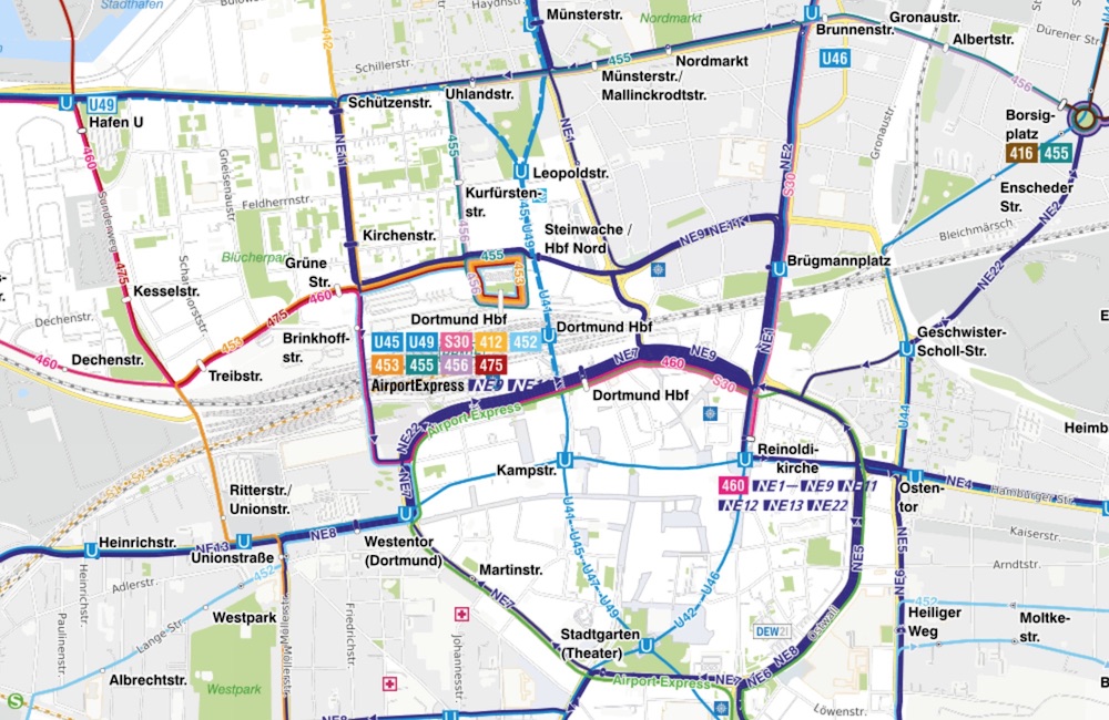 DSW21 Anreise Signal Iduna Park