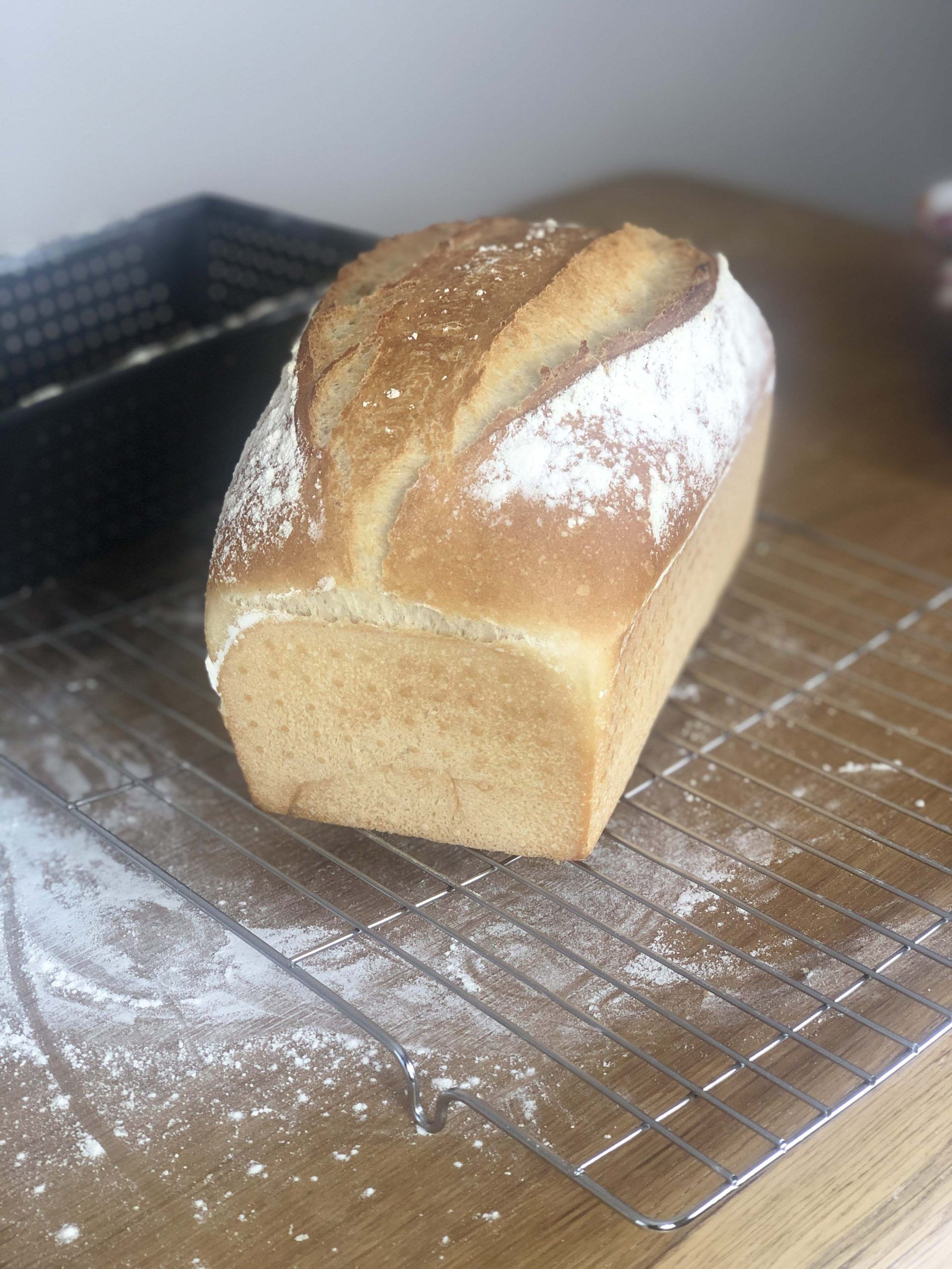 White Tin Bread Recipe That Makes An Oven Spring EXPLOSION!!