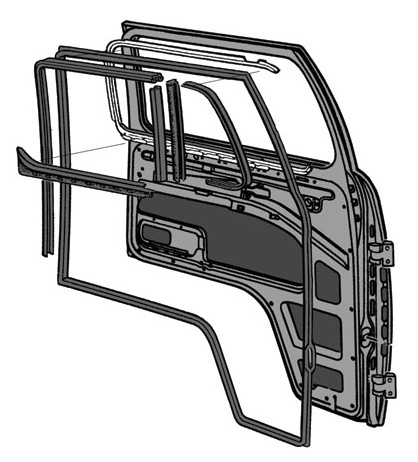 Rubber Weatherstripping for your VW