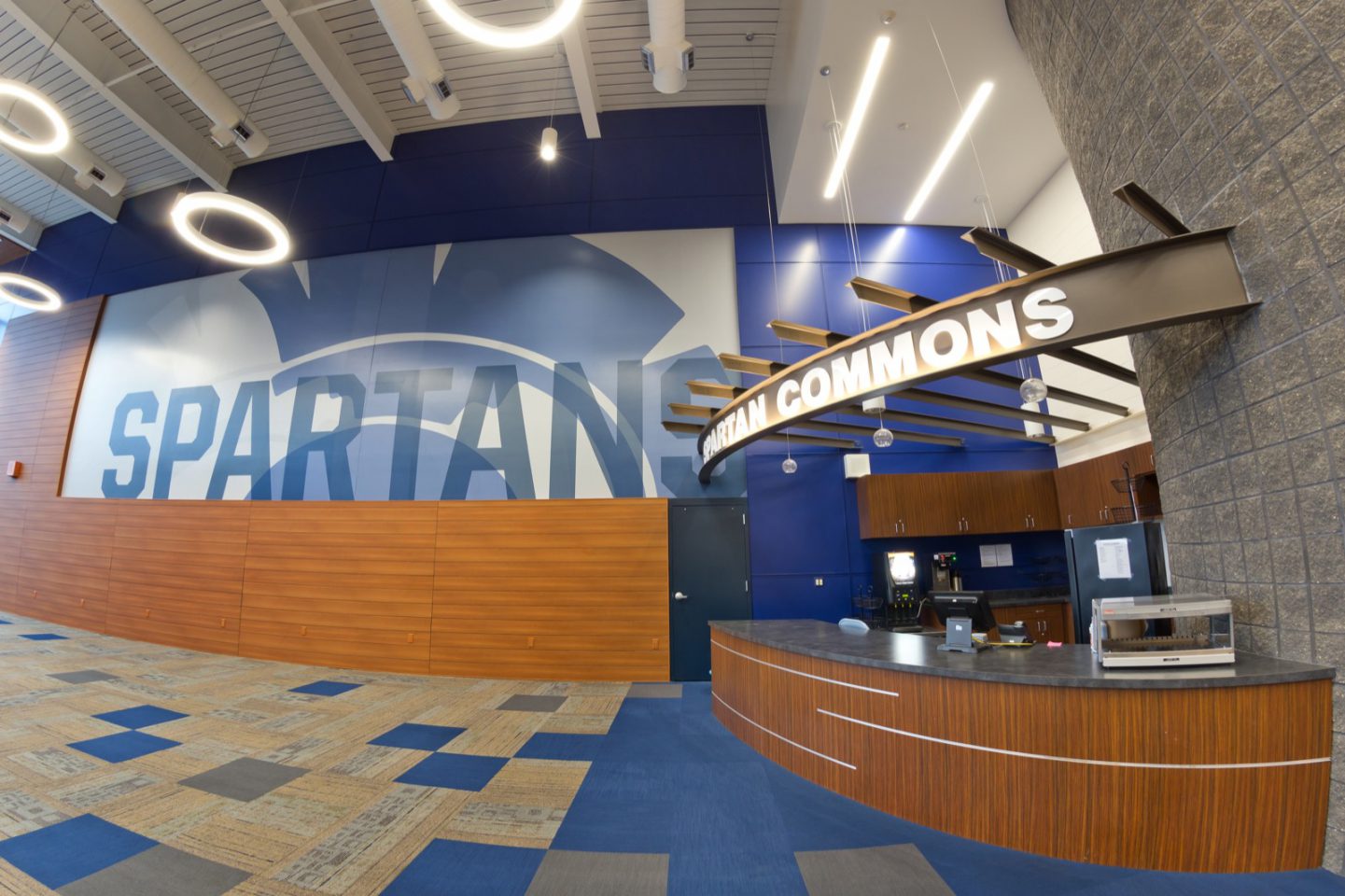 Pleasant Valley High School Bush Construction