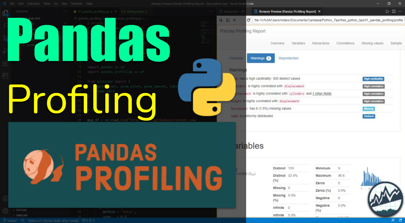 Pandas Profiling Make Exploratory Data Analysis Reports