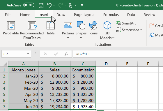 How to Make Dual Axis Charts in Excel - Business Computer Skills