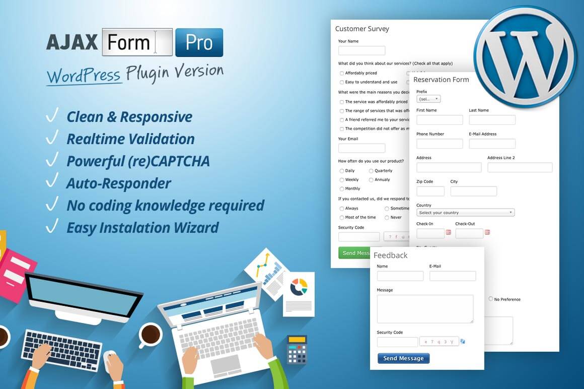 WordPress Form Builder without Any Coding Knowledge only 11
