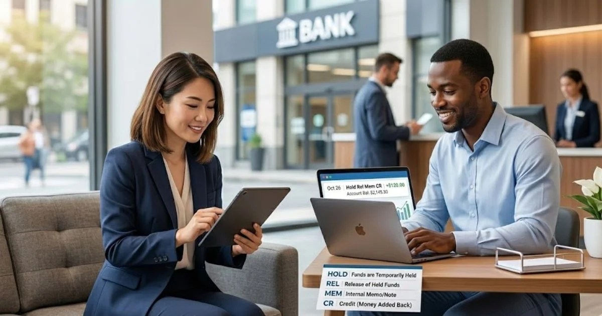 What Does Hold Rel Mem Cr Mean Simple Banking Guide