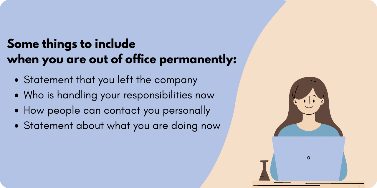 "Out of Office" When You Are Leaving a Company