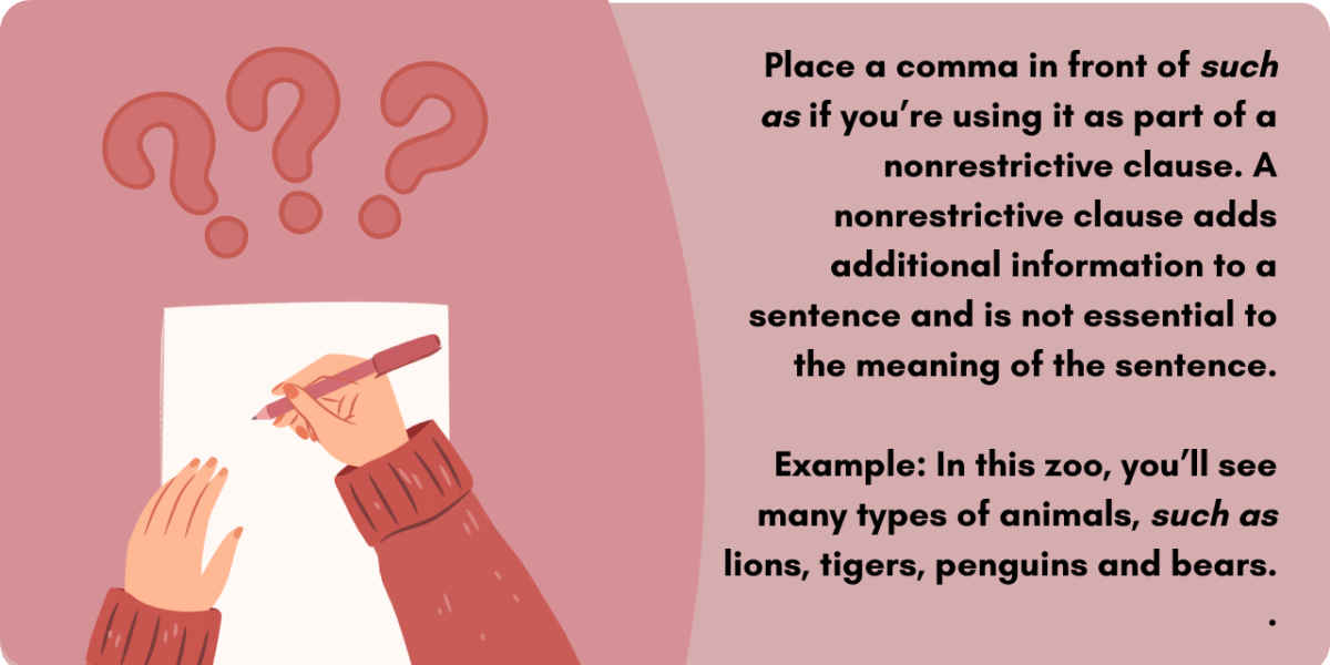 Is There a Comma Before or After Such As? BusinessWritingBlog