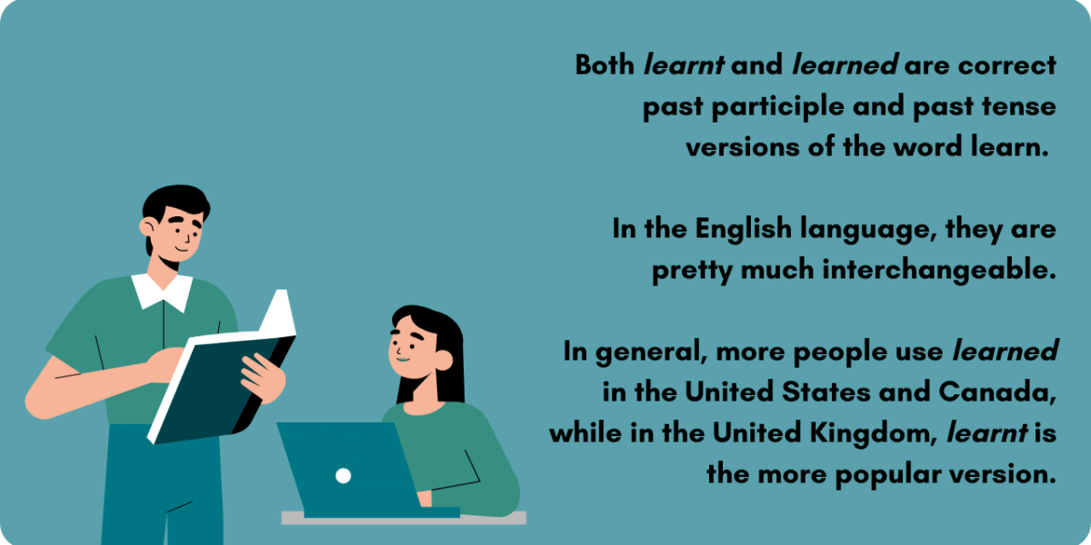 Should You Use Learnt Or Learned? BusinessWritingBlog