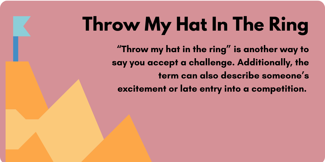 "Throw My Hat in the Ring" Meaning & Use BusinessWritingBlog