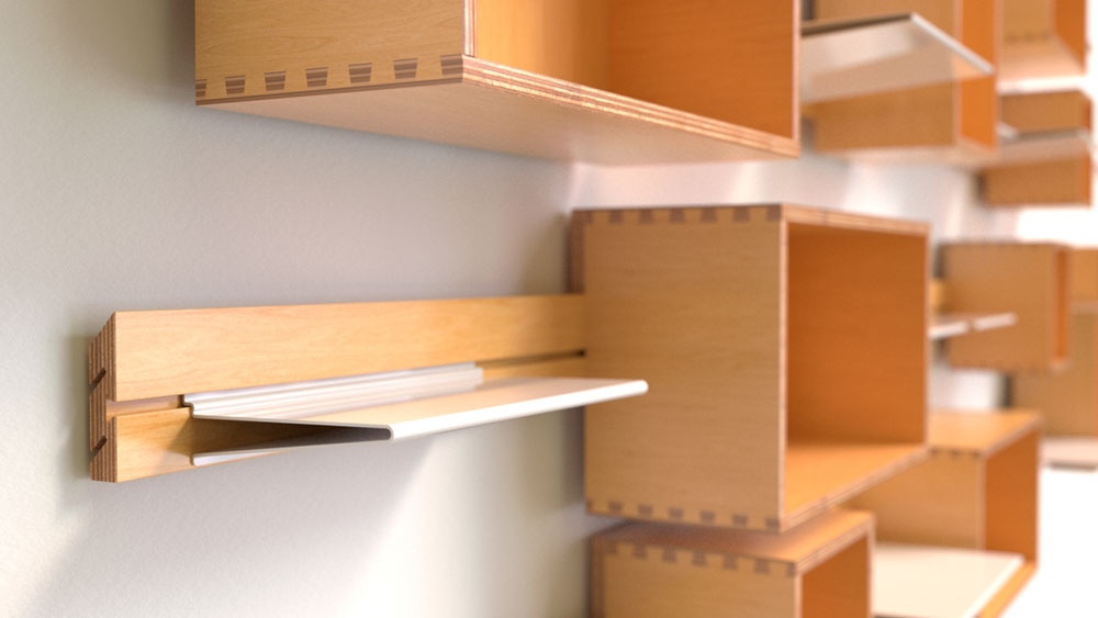 MultiFunctional Shelving Units Wallace By Swenyo