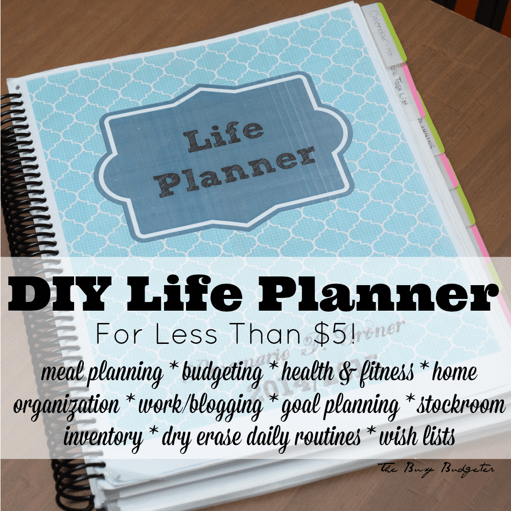 My 2017 Best Life Planner Picks! Getting Organized The Busy Budgeter