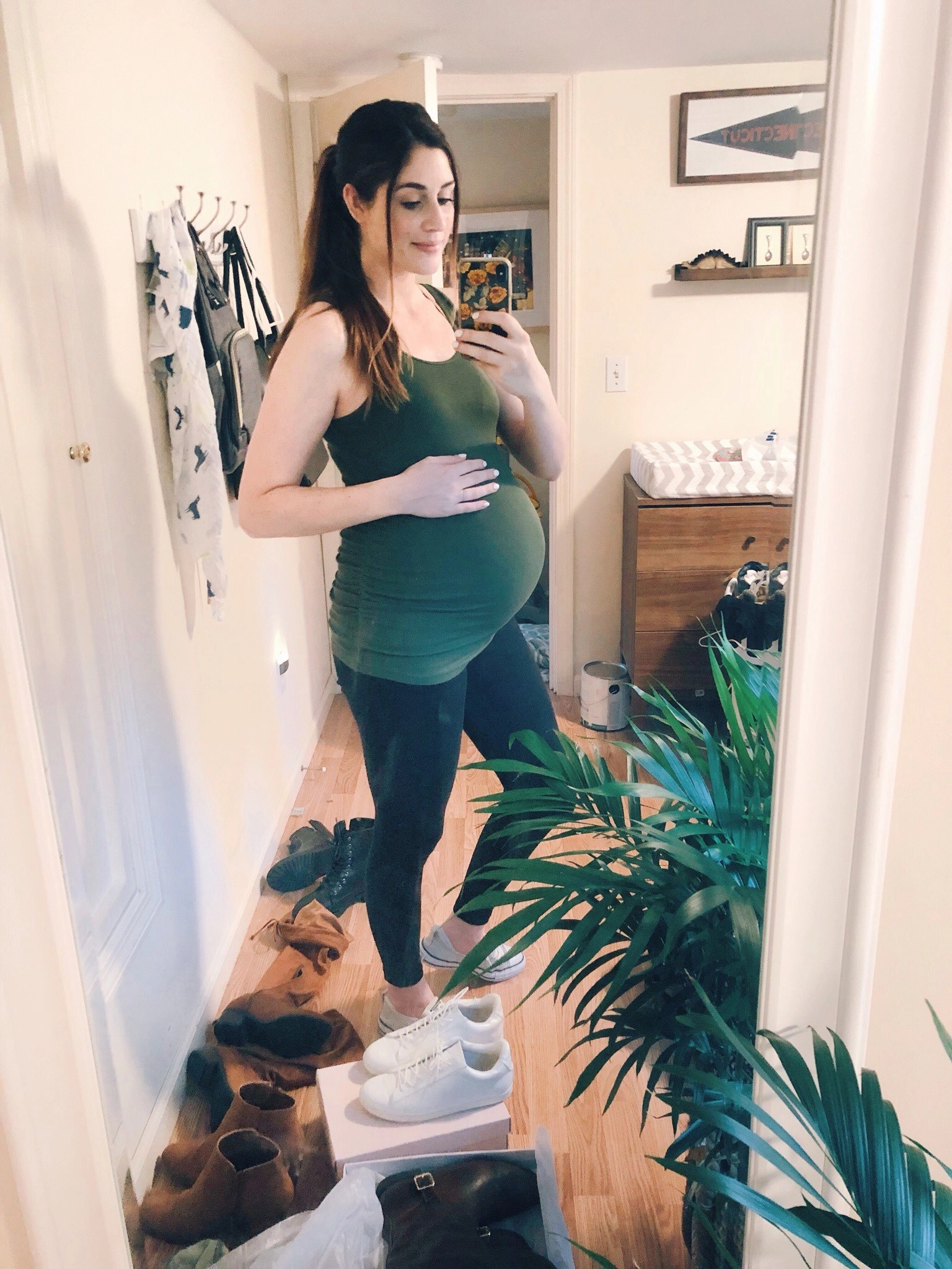 38Week Bumpdate The Nursery & Preparing for Labor But First, Coffee Connecticut Lifestyle