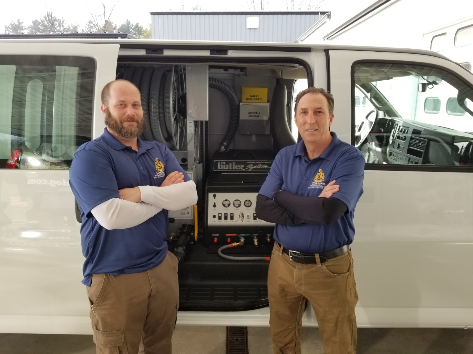 Ziegler Custom Carpet Cleaning Inc. of Danbury CT. takes delivery of