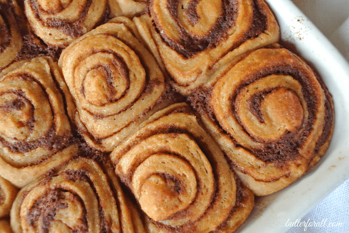 Cinnamon Sourdough Honey Buns • Butter For All