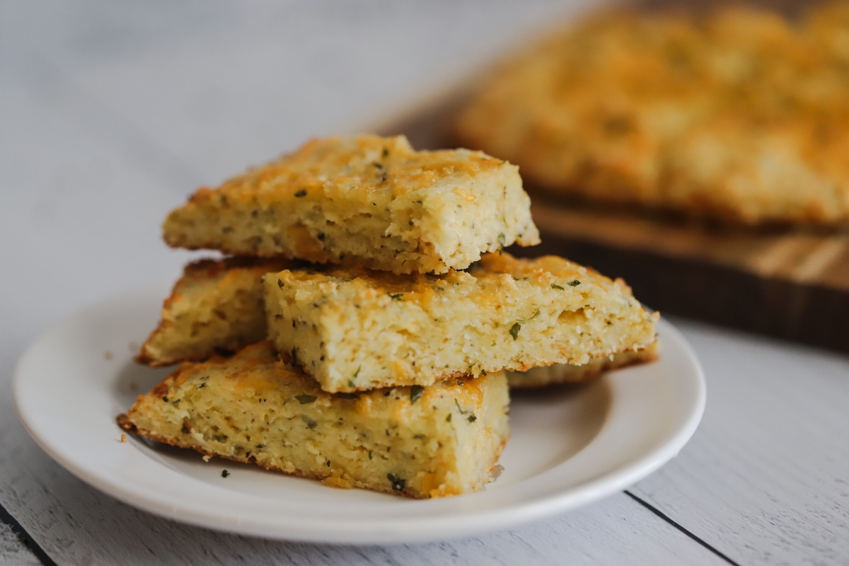 Cheesy Keto Garlic Bread Butter Together Kitchen