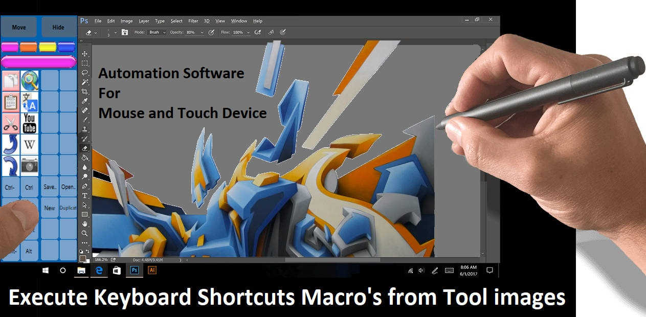 Toolbar Button Creator Autohotkey Command Tool