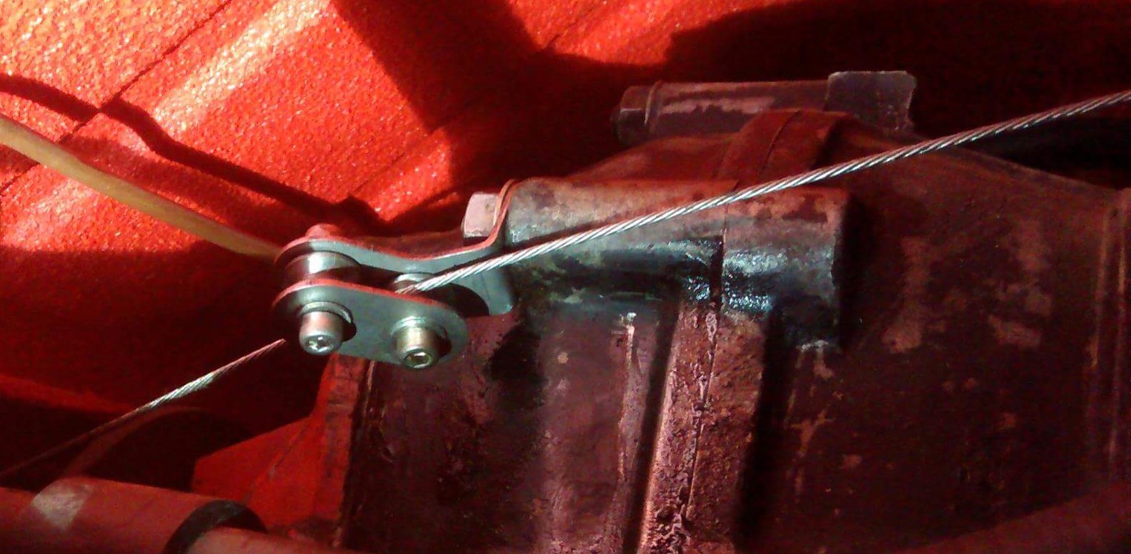 BB103 Throttle Cable Guide Roller Kit Buttys Bits