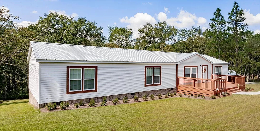 20 Single Wide Mobile Home Exterior Paint Color Ideas