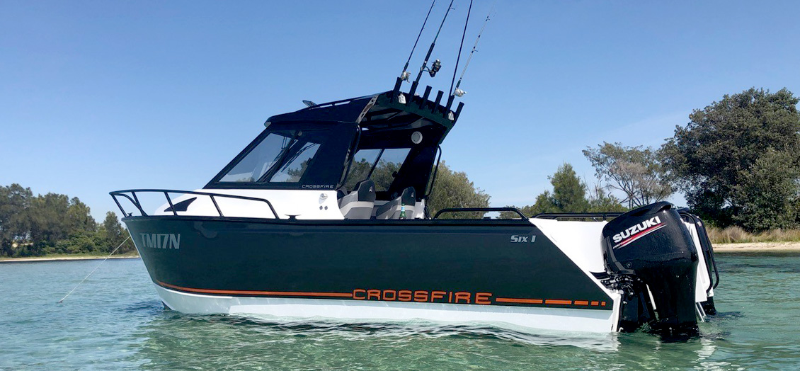 Crossfire Boats for sale Newcastle Lake Macquarie Hunter Valley Port