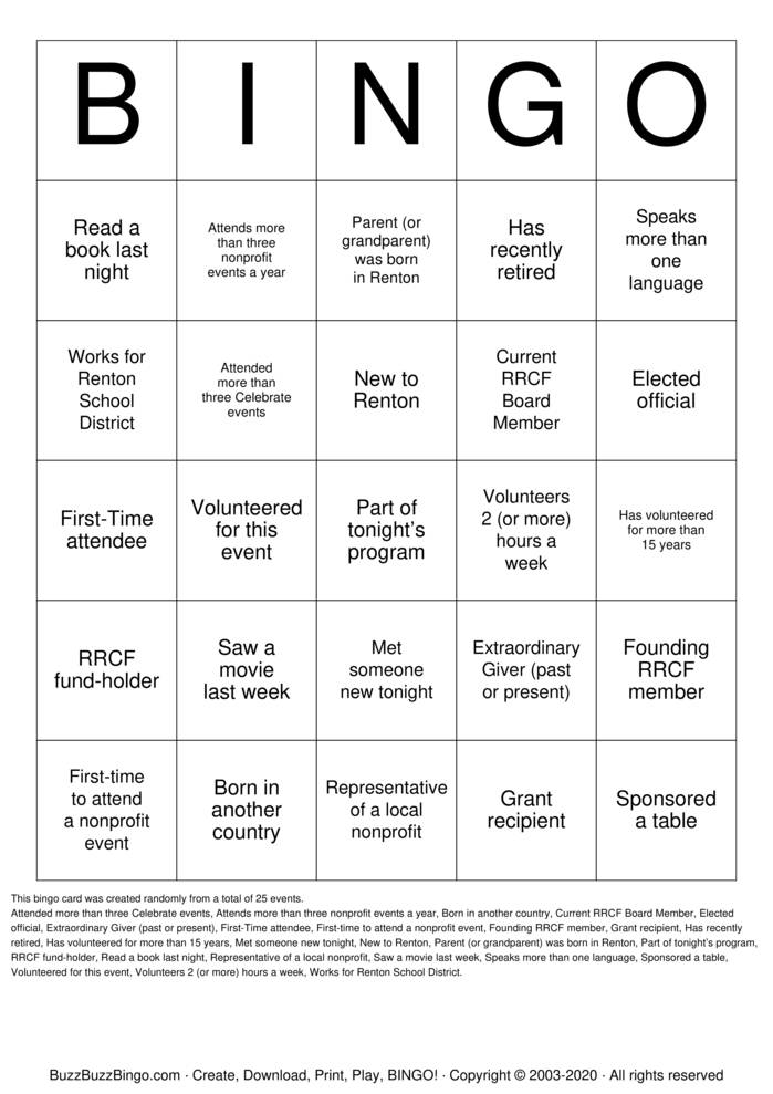 Custom Bingo Cards to Download, Print and Customize!