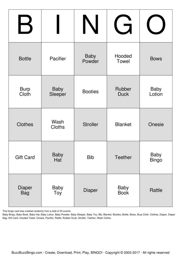 Custom Bingo Cards to Download, Print and Customize!