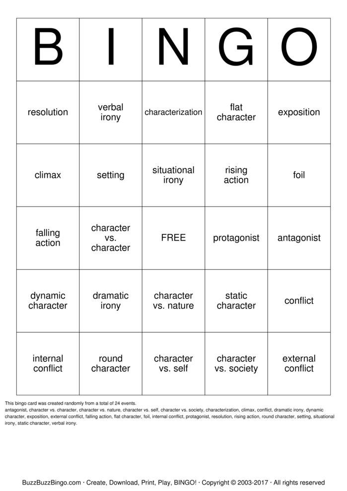 Test Review Bingo Cards to Download, Print and Customize!