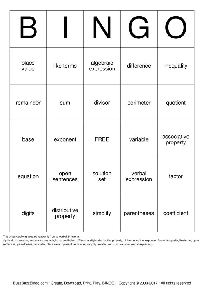 Custom Bingo Cards to Download, Print and Customize!