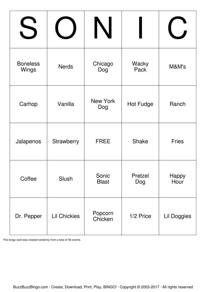 Custom Bingo Cards to Download, Print and Customize!