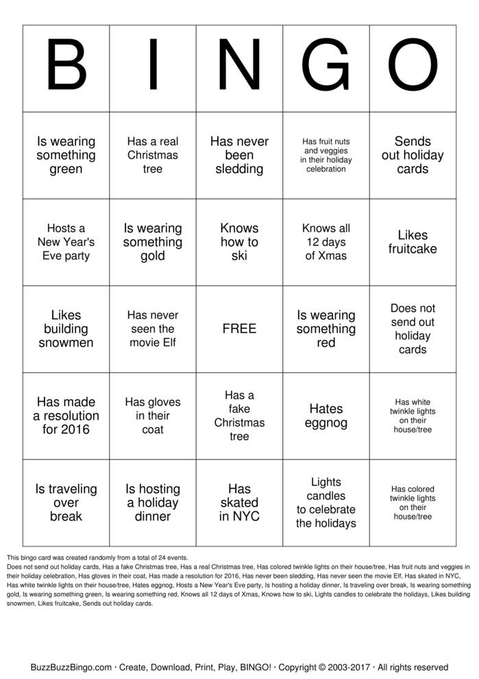 Custom Bingo Cards to Download, Print and Customize!