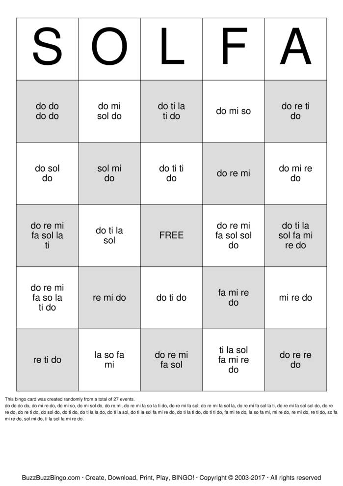 Custom Bingo Cards to Download, Print and Customize!