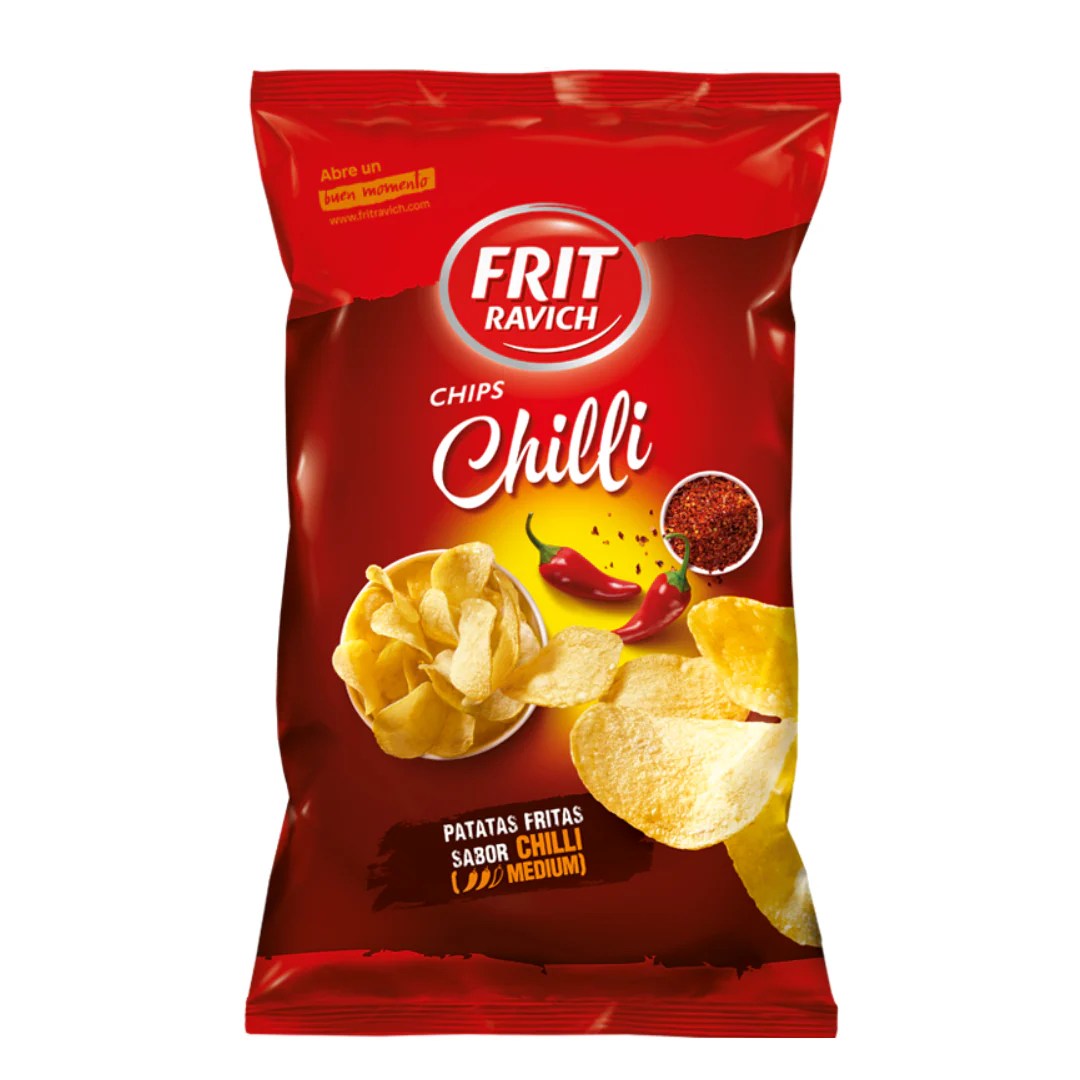 Frit Ravich Chilli Flavour Spanish Crisps Buzz Sweets