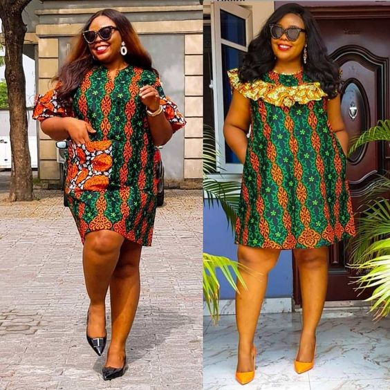80 Latest Ankara Styles for Plus Size Ladies Gown, Skirt & Blouse