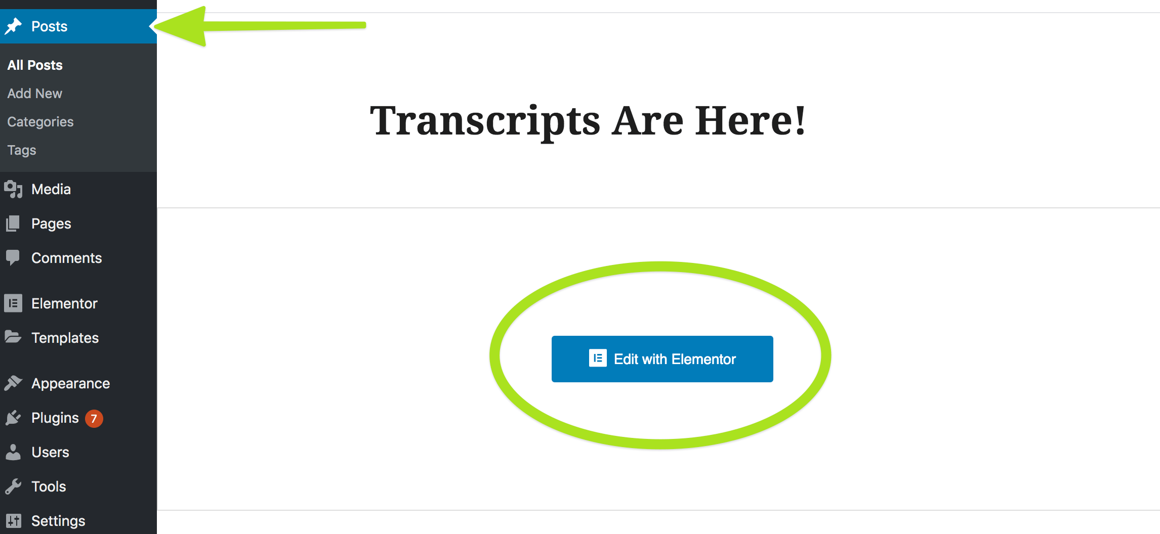 Embed Using Elementor Buzzsprout Help