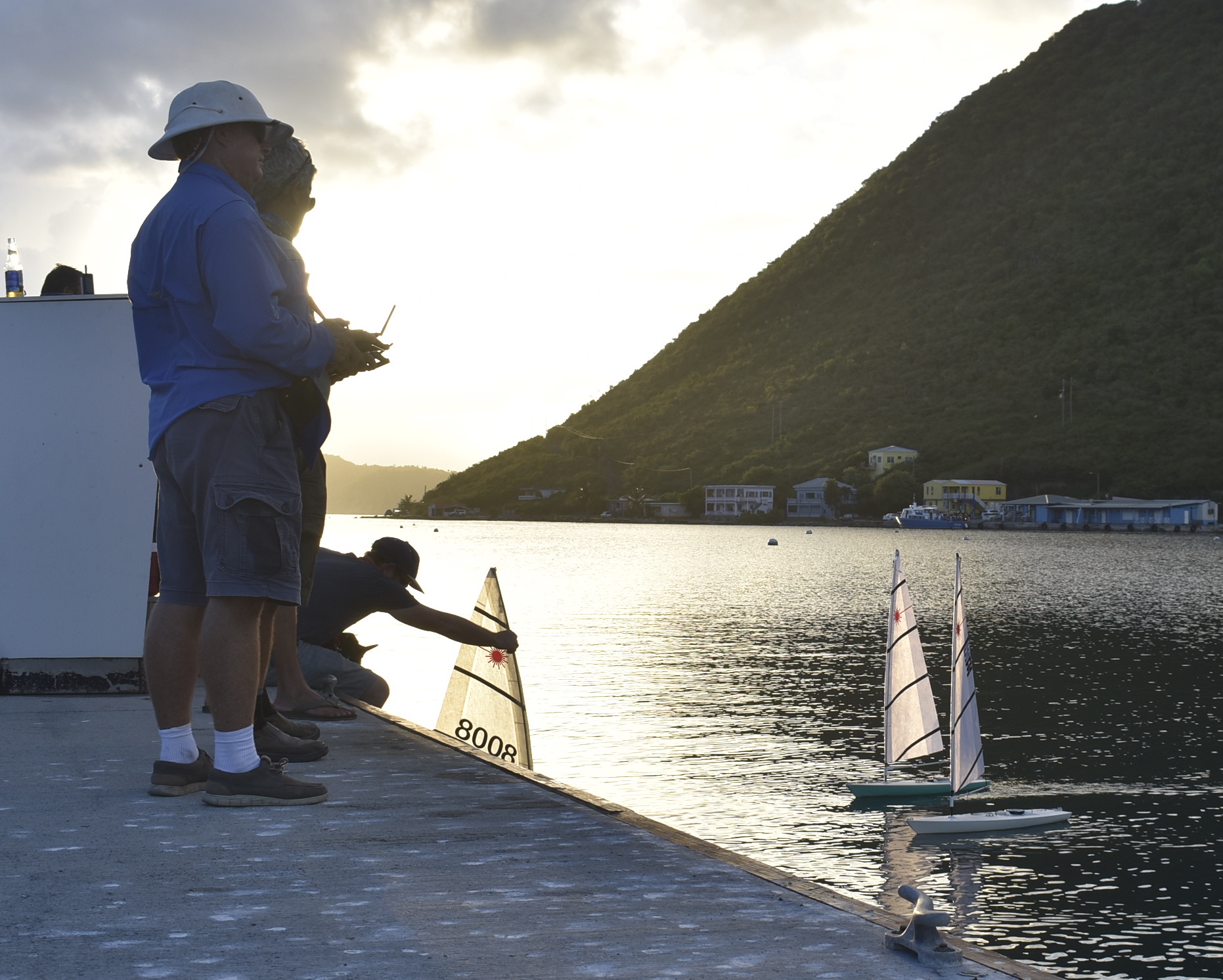 For model sailboat enthusiasts, the race is almost besides the point The BVI Beacon