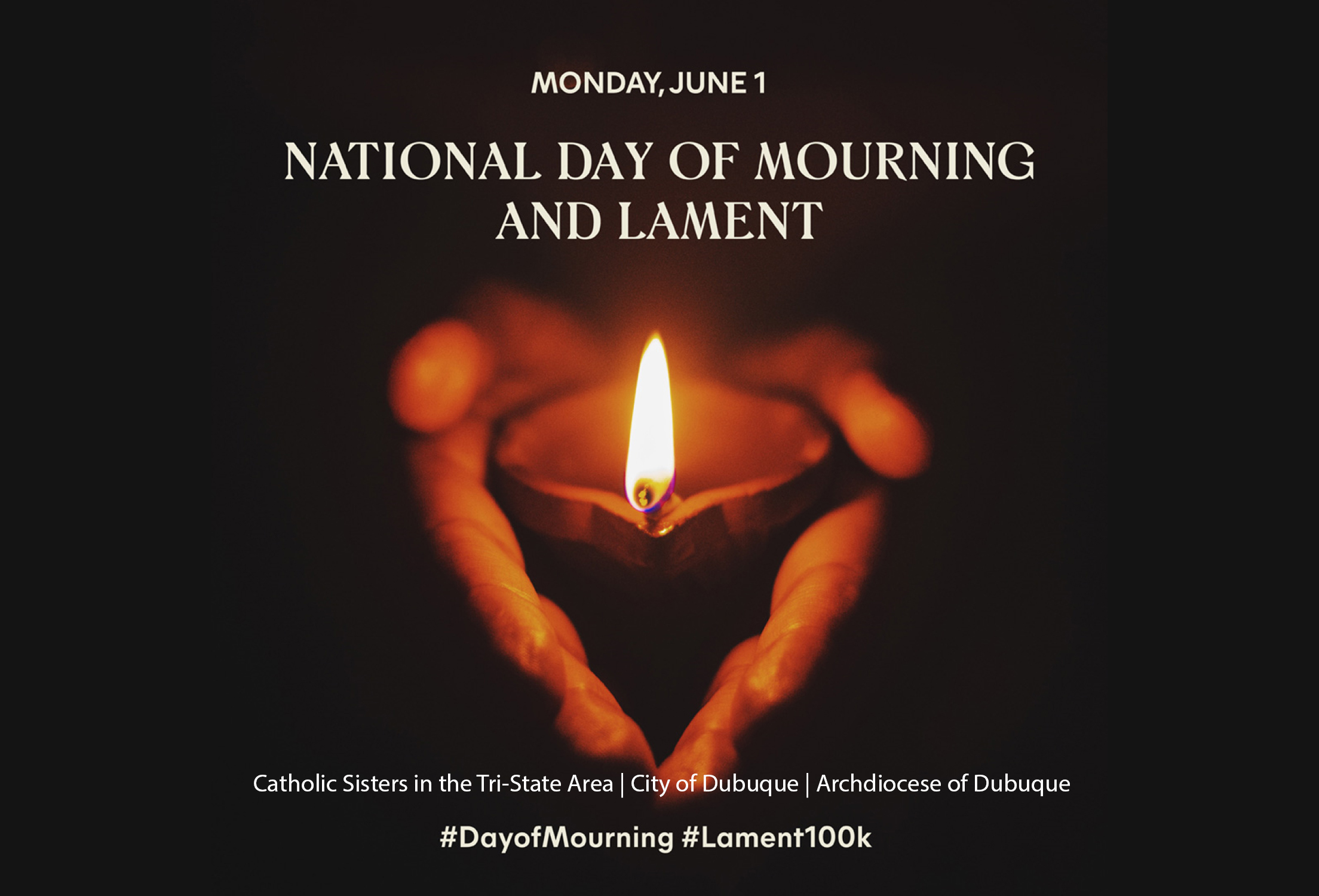 Statement Call for Day of Mourning and Lament Sisters of Charity of