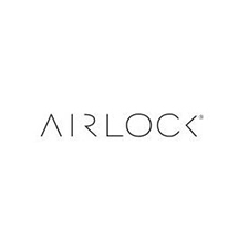 airlock logo in grey color