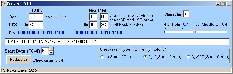 Hex Xor Checksum Calculator Online CULATO