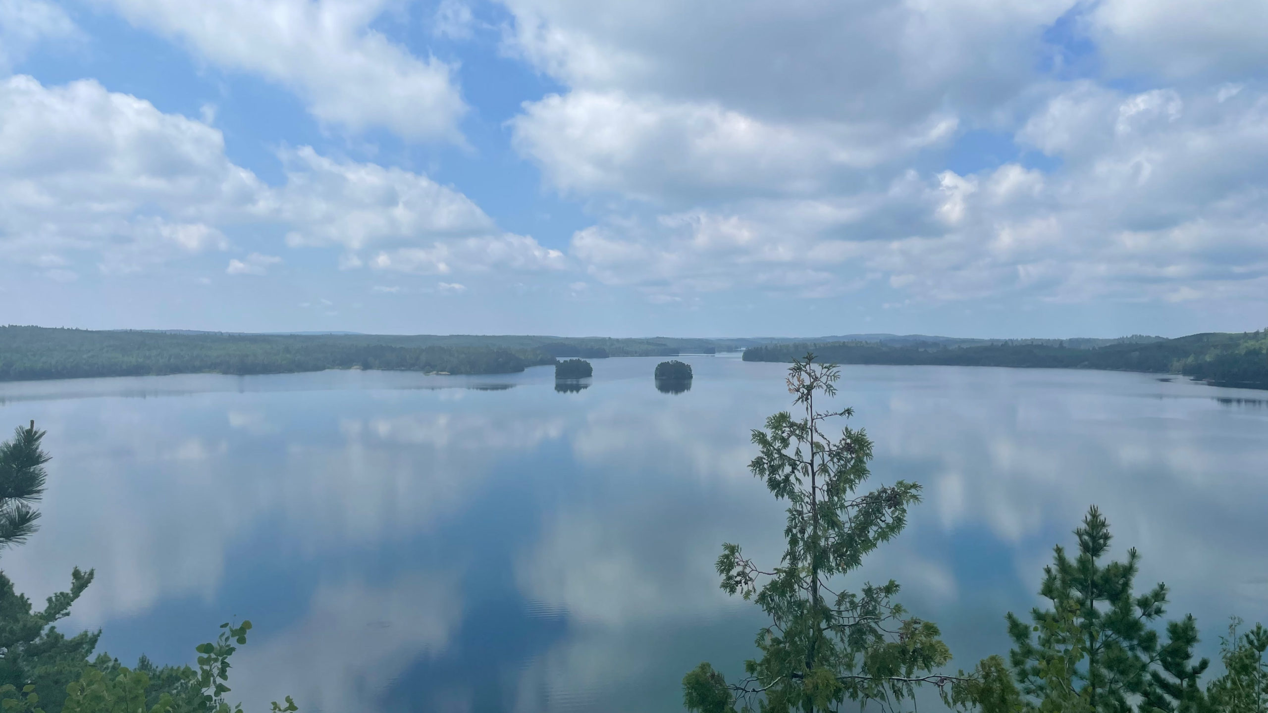 Thunder Point on Knife Lake Worth The Climb Boundary Waters Canoe